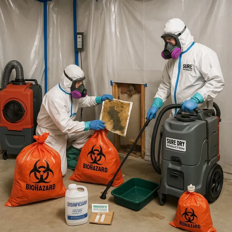 Contaminated Water Handling Protocols process in Allegan, MI